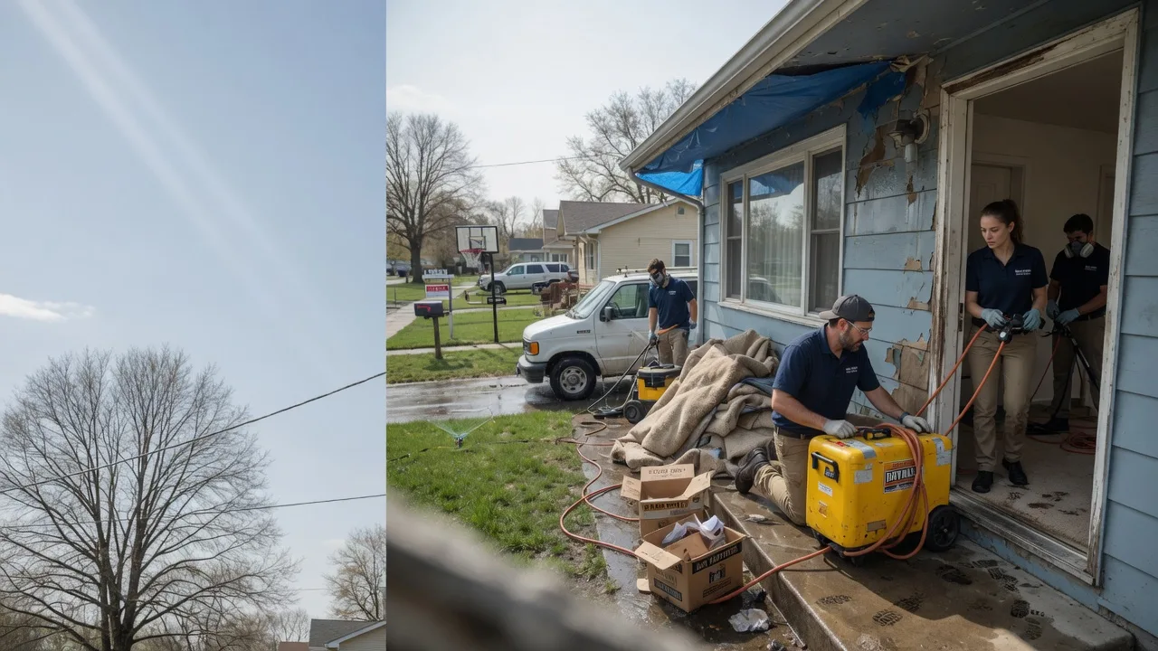 Basement Flood Cleanup in Plains, TX near me
